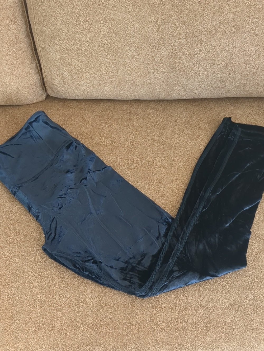 Athleta Elation Ultra High Rise Velvet Legging Medium - Picture 2 of 7